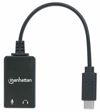 Звуковая карта Manhattan USB Type-C 2.1 Channel (153317) фото