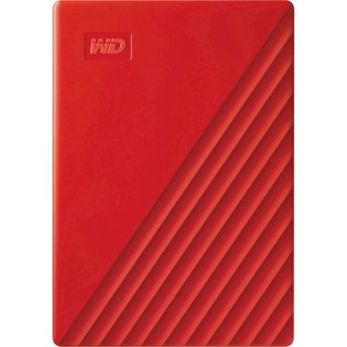 Жорсткий диск WD My Passport 4 TB Red (WDBPKJ0040BRD-WESN) фото
