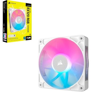 Вентилятор Corsair iCUE Link RX120 RGB PWM (CO-9051021-WW) White фото