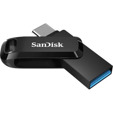 Flash пам'ять SanDisk 256 GB Ultra Dual Drive Go USB 3.0/Type-C Black (SDDDC3-256G-G46) фото