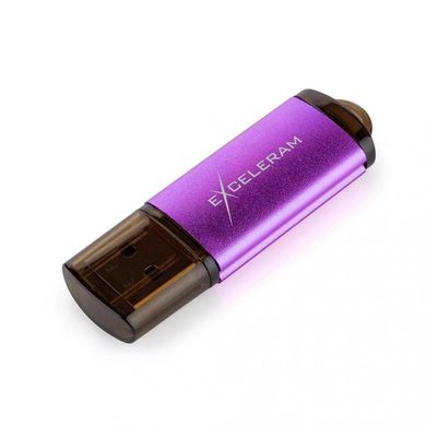 Flash пам'ять Exceleram 64 GB A3 Purple USB 2.0 (EXA3U2PU64) фото