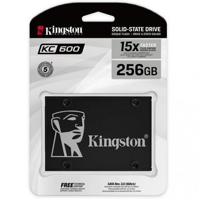 SSD накопитель Kingston KC600 256 GB Upgrade Bundle Kit (SKC600B/256G) фото