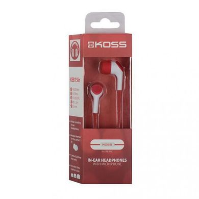 Навушники Koss KEB15i R Red фото