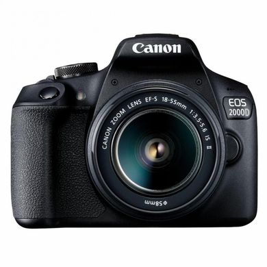 Фотоапарат Canon EOS 2000D kit (18-55mm) IS II (2728C008) фото