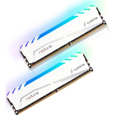Оперативная память Mushkin 64 GB (2x32GB) DDR4 3600 MHz Redline Lumina RGB White (MLB4C360JNNM32GX2) фото