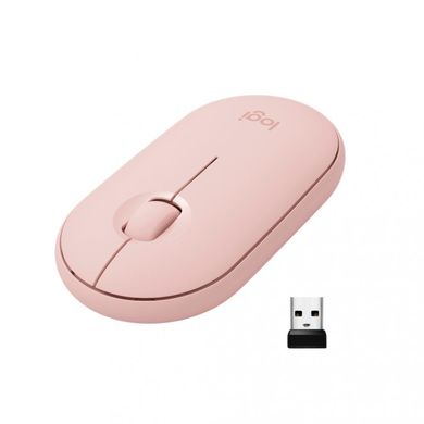 Миша комп'ютерна Logitech Pebble M350 Pink (910-005717) фото
