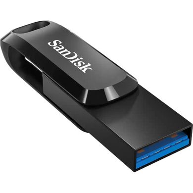 Flash память SanDisk 256 GB Ultra Dual Drive Go USB 3.0/Type-C Black (SDDDC3-256G-G46) фото