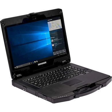 Ноутбук DURABOOK S14I Black (S4E1B3AE3BXE) фото