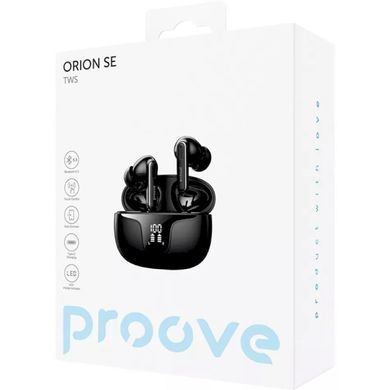 Навушники Proove Orion SE Black (TWOR20010001) фото
