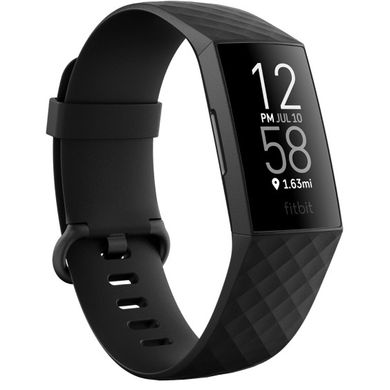 Смарт-часы Fitbit Charge 4 Black Classic Band/Black Tracker FB417BKBK фото
