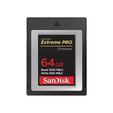 Карта пам'яті SanDisk 64 GB Extreme Pro CFexpress Type B (SDCFE-064G-GN4NN) фото