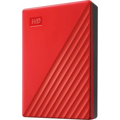 Жорсткий диск WD My Passport 4 TB Red (WDBPKJ0040BRD-WESN) фото