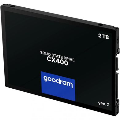 SSD накопичувач GOODRAM CX400 gen.2 2 TB (SSDPR-CX400-02T-G2) фото