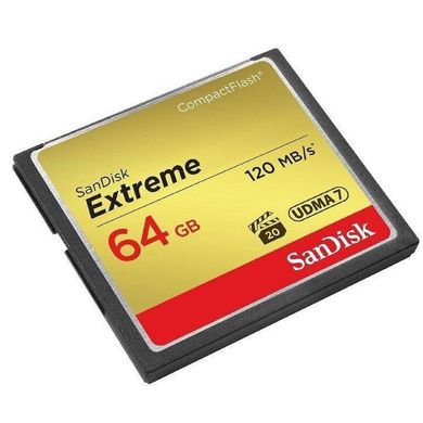 Карта памяти SanDisk 64 GB Extreme CompactFlash SDCFXSB-064G-G46 фото