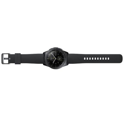 Смарт-часы SAMSUNG GALAXY WATCH 42mm STAINLESS STEEL - MIDNIGHT BLACK (SM-R810NZKAKOO) фото