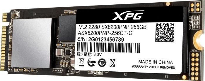 SSD накопичувач A-DATA ASX8200PNP-256GT-C фото