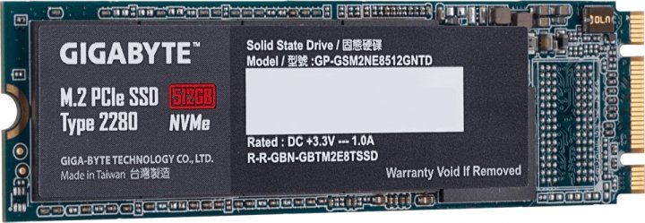 SSD накопичувач SSD GIGABYTE GP-GSM2NE8512GNTD фото