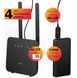 TCL LINKHUB 4G LTE Wi-Fi (HH42CV2) +Powerbank 15000мА +USB кабель (688130251228) подробные фото товара