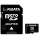 RiData 16 GB microSDHC class 10 + SD Adapter FF953659 подробные фото товара