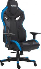 Геймерское (Игровое) Кресло Sandberg Voodoo Gaming Chair Black/Blue фото