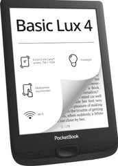 Электронная книга PocketBook 618 Basic Lux 4, Black (PB618-P-CIS) фото