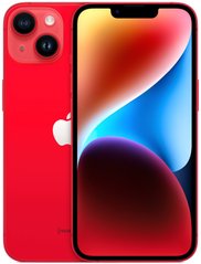 Смартфон Apple iPhone 14 128GB eSIM Product Red (MPV73) фото