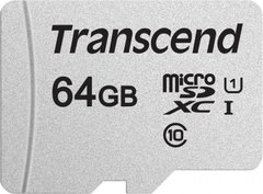 Карта пам'яті Transcend 64 GB microSDXC UHS-I 300S TS64GUSD300S фото