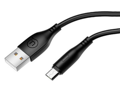 Кабель USB Usams microUSB U18 Round 2A 1.0m Black фото