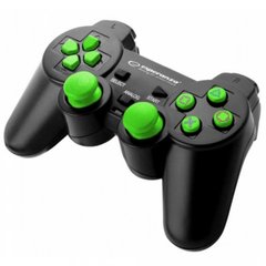 Ігровий маніпулятор Esperanza Trooper PS3/PC Black Green (EGG107G) фото
