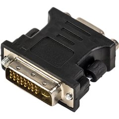 Кабелі та перехідники PowerPlant DVI - VGA Black (CA910892) фото