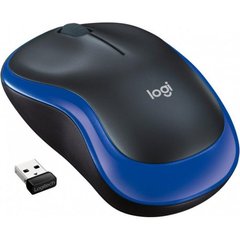 Миша комп'ютерна Logitech M185 Wireless Mouse Blue (910-002236, 910-002239)
