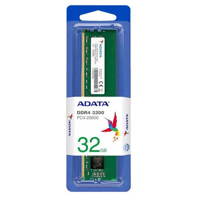 Оперативна пам'ять ADATA 32 GB DDR4 3200 MHz (AD4U3200732G22-SGN) фото