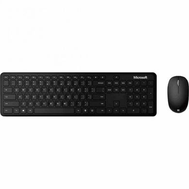 Комплект (клавіатура+миша) Microsoft Atom Desktop Bluetooth Black (QHG-00011) фото