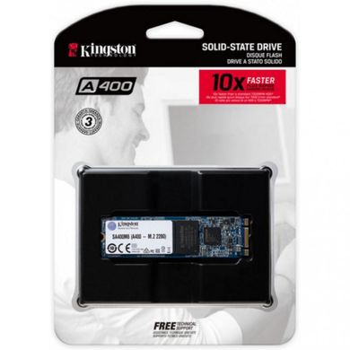 SSD накопичувач Kingston A400 M.2 480 GB (SA400M8/480G) фото