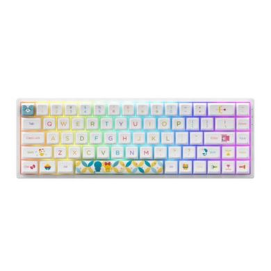 Клавіатура Akko 3068B Doraemon Rainbow CS Jelly Pink EN/UKR RGB фото