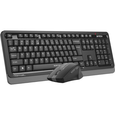 Комплект (клавіатура+миша) A4Tech Fstyler FGS1035Q Wireless Grey фото