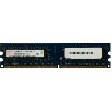 Оперативна пам'ять SK hynix 2 GB DDR2 800 MHz (HMP125U6EFR8C-S6) фото