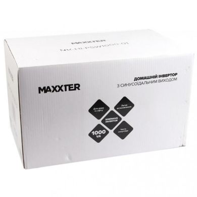 ДБЖ Maxxter MX-HI-PSW1000-01 фото