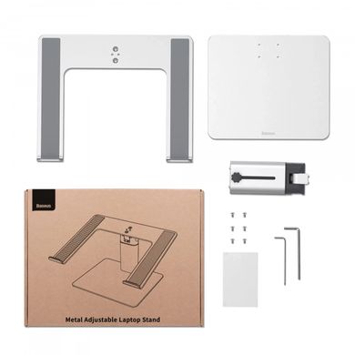 Подставка для ноутбуков Baseus Metal Adjustable Laptop Stand (LUJS000012) фото