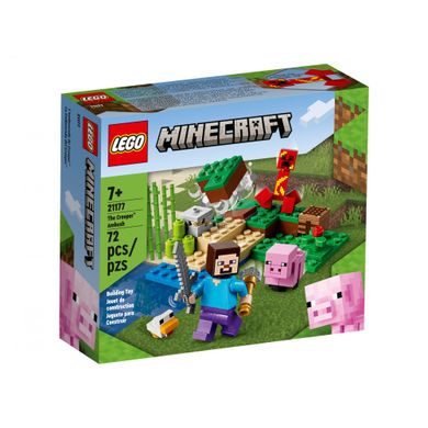 Конструктор LEGO LEGO Minecraft Засада Крипера (21177) фото