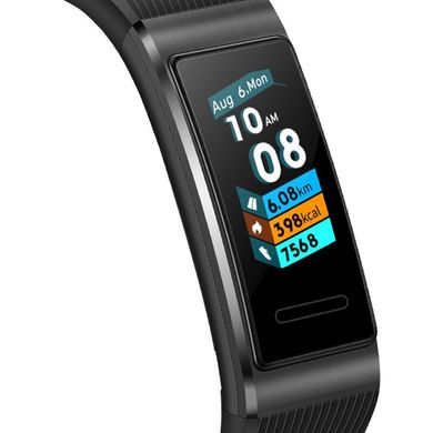 Смарт-часы Фитнес браслет Huawei Band 3 Pro Obsidian Black (55023008) фото