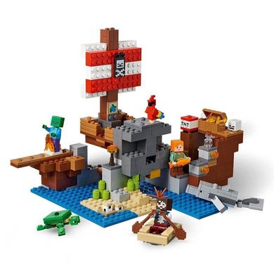 Конструктор LEGO LEGO Minecraft Приключения на пиратском корабле (21152) фото