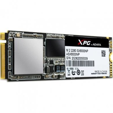 SSD накопитель ADATA XPG SX8000 128 GB (ASX8000NP-128GM-C) фото
