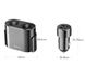 Baseus High Efficiency One to Two Cigarette Lighter Black (CRDYQ-01)