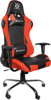 Геймерское (Игровое) Кресло Defender Azgard Black/Red (64358) фото
