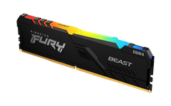 Оперативная память Kingston FURY 8 GB DDR4 3600 MHz Beast RGB (KF436C17BBA/8) фото