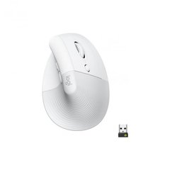 Мышь компьютерная Logitech Lift Vertical Ergonomic Mouse Off-White (910-006475) фото