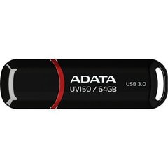 Flash память ADATA 64 GB UV150 Black (AUV150-64G-RBK) фото