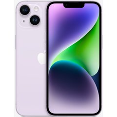 Смартфон Apple iPhone 14 128GB eSIM Purple (MPUX3) фото