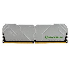 Оперативна пам'ять Maxsun 16 GB DDR5 6000 MHz Terminator Silver (MSD516G60W5) фото